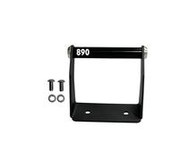 Support De Fixation GPS pour Moto pour 790 890 Adventure ADV R 2024 2025, Support De Téléphone pour Guidon avec Extension Support De Navigation(Noir 2,12mm)