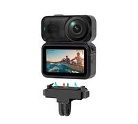 Support de Fixation magnétique pour DJI Osmo Nano caméra avec Trou de vis 1/4 Pouce Fixation Rapide Support d'adaptateur d'extension Pliable Accessoires pour trépied, Selfies et vlogging
