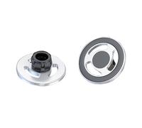 Support de fixation magnétique pour voiture avec support de fixation à rotule de 17 mm pour support de téléphone de 10,2 à 17,8 cm avec angle réglable
