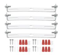 Support de Fixation Plafonnier SOURCING MAP 4 Kits 120mm Universel Barre Transversale Plafond avec Vis pour Luminaire Mural Lustre