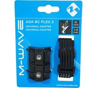 Support de fixation porte bidon-mini pompe sur scratch pour vélo musculaire et vae P2R Noir