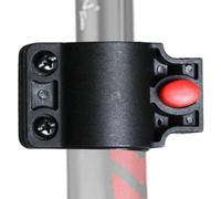 Support de fixation pour antivol vélo avec pince de rangement U | Pince de stockage sécurisée pour antivol à cordon, montage stable sur guidon ou cadre vélo