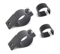 Support de fixation pour barre lumineuse de 5,1 cm pour pare-buffle, barres lumineuses LED carrées et rondes (réglable entre 47 et 53 mm)