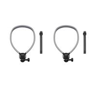 Support de Fixation pour caméra d'action à Fixation Rapide, avec Harnais Cervical et Sangle pectorale Flexible - Compatible DI Action 5 Pro, Osmo 360, INST 360