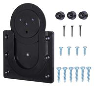 Support de Fixation pour Cible de Fléchettes - Support Mural pour Cible de Fléchettes Acier, Kit de Montage Mural pour Tableau de Fléchettes à Suspendre, Couleur Noire