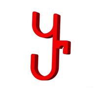 Support de fixation pour crochets de parapluie pour un espace intérieur optimisé et un rangement sécurisé avec protection antidérapante (6 crochets doubles rouges)