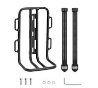 Support de fixation pour fourche de vélo - Grande capacité de chargement pour bagages de tourisme, étagère de transport de bagages pour le shopping, l'équitation