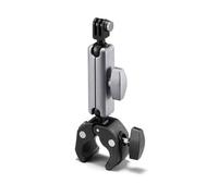 Support de fixation pour guidon de moto/vélo, rotation à 360 degrés, pince pour caméra GoPro Hero 12 11 10 9 8 Insta 360 X4 X