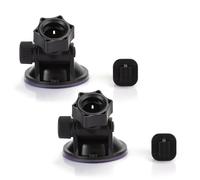Support de fixation pour haut-parleur Bluetooth pour camera embarquee HD H3005a, mini ventouse rotative de 55 mm (boucle simple sans fente) (2 pieces)