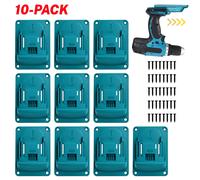 Support de fixation pour perceuse, 1 à 10 pièces, compatible avec les perceuses Makita 18V Li-ion, support mural robuste en ABS pour outils d'atelier 1pc