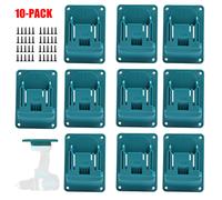 Support de fixation pour perceuse, compatible avec les perceuses Makita 18V Li-ion, support mural robuste en ABS pour atelier, 1/5/10 pièces Kaki