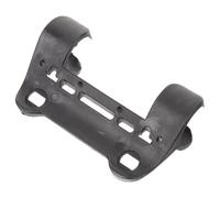 Support de Fixation pour Pompe à Vélo, Porte-Pompe Rotatif Noir | Plastique Léger, Installation Rapide Deux Vis ou Colliers, Fixation au Porte-bidon, Cyclistes et Vtt
