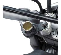 Support De Fixation Pour Prise Allume-Cigare Biker Factory Noir