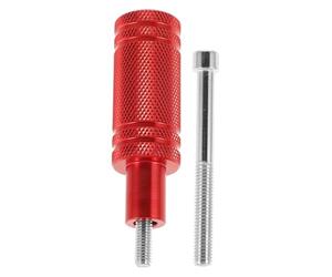 Support de Fixation pour Projecteur de Moto, Alliage D'aluminium Rouge | Fixation Stable pour Phare, Usage sur Garde-boue Antérieur, Motos Diverses et Scooters Électriques