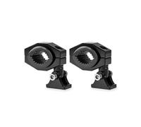 Support de fixation pour projecteur de moto, vis de 18 à 30 mm, 6 mm, pour phare de travail, antibrouillard,