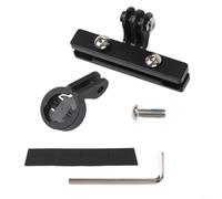 Support de fixation pour selle de vélo Magicshine RN120 - Adaptateur de tige de selle en alliage d'aluminium avec angle réglable pour la sécurité de nuit - 71 mm - Noir
