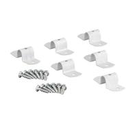 Support de fixation pour tablette bois - kit de 6 pièces ELFA