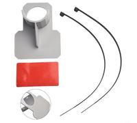 Support de fixation pour tuyau de piscine hors sol pour tuyau de 30 à 38 mm de diamètre pour stabiliser le tuyau et protéger la sortie et l'entrée du filtre (gris)