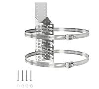 Support de fixation pour vase d’expansion, support mural réglable en acier inoxydable avec sangles en acier inoxydable, support universel pour chauffe-eau, pour réservoir de 5 gallons
