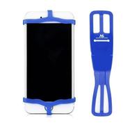 Support de fixation pour vélo - Maclean - MC-770 - Universel - Pour téléphones jusqu'à 6"" - Couleur bleu