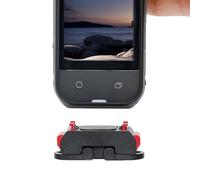 Support De Fixation Rapide pour Insta360 X5, Adaptateur Magnétique en Alliage D'Aluminium Et Plastique, Support De Caméra