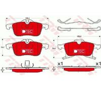 Support de fixation, support de fixation TRW GDB1668DTE