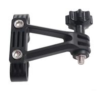 Support de fixation sur rail de selle, 56 x 59 mm, support de caméra de vélo pour caméras d'action, clip de sécurité sous la selle pour une capture vidéo stable, pour cyclistes et amateurs de plein