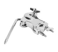 Support de fixation Tom - Pince de support de batterie en de zinc, bras de support rotatif à 360 degrés | Accessoire de matériel de percussion | Support multifonction compatible avec la