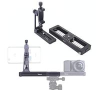 Support de fixation universel rotatif à 360 degrés avec plaque à dégagement rapide pour appareil photo MILC, trépied et téléphone