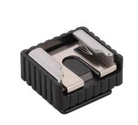 Support de flash ABS avec fente pour griffe et filetage standard de 6,35 mm pour trépied, photographie réglable