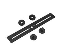 Support de flash robuste et droit multifonction pour appareil photo - Barre d'extension de flash de 20 cm en alliage d'aluminium pour photographie d'événements