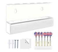 Support de fléchettes - Organisateur de Rangement en Acrylique Multi-capacité, Support de fléchettes d'entraînement pour Cible de fléchette à Montage Mural | Salle de Jeux intérieure et extérieur