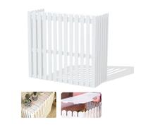Support De Fleur Climatiseur En Bois Massif Climatiseur Extérieur Écran De Clôture Persienne Climatisation Porte-fleurs Cache De Protection Pour Climatisation Étanche (Color : White, Size : 85x35x8