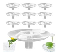 Support de fleurs flottant | Support d'arrangement floral, 10 pièces pour aquariums, vases, décoration d'intérieur et d'aquarium
