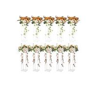 Support De Fleurs Mariage Centre Acrylique Transparent Decor Evenement 60cm 10PCS