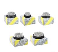 Support de fleurs rond pour Ikebana Kenzan avec broches en acier conçues pour la stabilité dans les récipients et les plats à profil bas (D46)