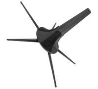 Support de Flûte de Trompette Support de Support Portable 5 Pieds Support en Métal Noir Support Pliable Bouche de Cloche Antidérapant Support Amovible