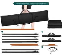 Support de fond, conception à double barre transversale, support pour écran vert, SH-BJJ-2734-11