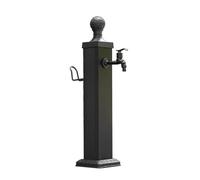 Support de fontaine à eau pour extérieur, design sculpté élégant pour décoration de jardin et terrasse