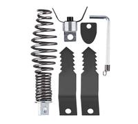 Support de forage de vidange, fixation de chaîne de vidange - Kit de coupe-dragage de tuyau - Décapant professionnel de colmatage pour réparation commerciale, outil de pipe augers avec clé