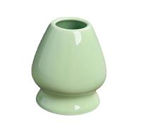 Support de fouet à matcha facile à nettoyer pour la préparation du thé en céramique, support de fouet à thé matcha en céramique, vert