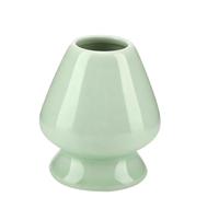Support de Fouet à Matcha, Support de fouet à Matcha en Céramique, Support de Fouet à Matcha pour Bambou Matcha Chasen Brosse à Fouet Accessoires pour Service à Thé, 1Pc(Vert)