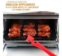 Support de four en Silicone, outils pour la cuisson, cuisine et grillades, conception d'humanisation B2q7