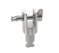 Support de Fourche de Bimini en Acier Inoxydable à Dégagement Rapide | Charnière de Pont Goupille, Montage Simple, Stabilité Renforcée, pour Taud et Aménagements de Navire