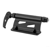 Support de fourche de vélo à dégagement rapide pour voiture, SUV, support en alliage d'aluminium pour fourche avant de vélo de montagne et de route avec points de contact doux au cadre (noir)