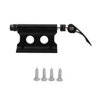 Support de Fourche Vélo à Libération Rapide, Bloc de Fourche en Alliage d'Aluminium, Dispositif de Transport et Stockage Sécurisé pour Camions SUV, Compatible avec Fourches 9 (Noire)