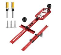 Support de fraisage 3 en 1 pour défonceuse - Fixations invisibles - Outil de base à fente pour menuiserie - Gabarits Sanrico solides - Gabarits Sanrico - Modèles d'outils - Guide de poignée