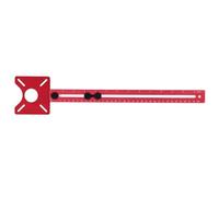 Support de fraisage de routeur épaissi en alliage d'aluminium, gabarit de coupe de cercle, outil de travail du bois pour machine à tailler les bords, panneaux décoratifs MDF