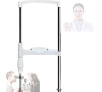 Support de Front Réglable avec Plateau Courbé pour Instrument Optique | Support frontale réglable avec plateau incurvé pour instruments optiques - Parfait pour soins oculaires et optométrie