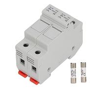 Support De Fusible Midget 2 Pôles 10A, Boîtier Protecteur ABS, Support De Fusible Photovoltaïque - Protection Sûre, Installation Facile, Usage Pour Systèmes Solaires